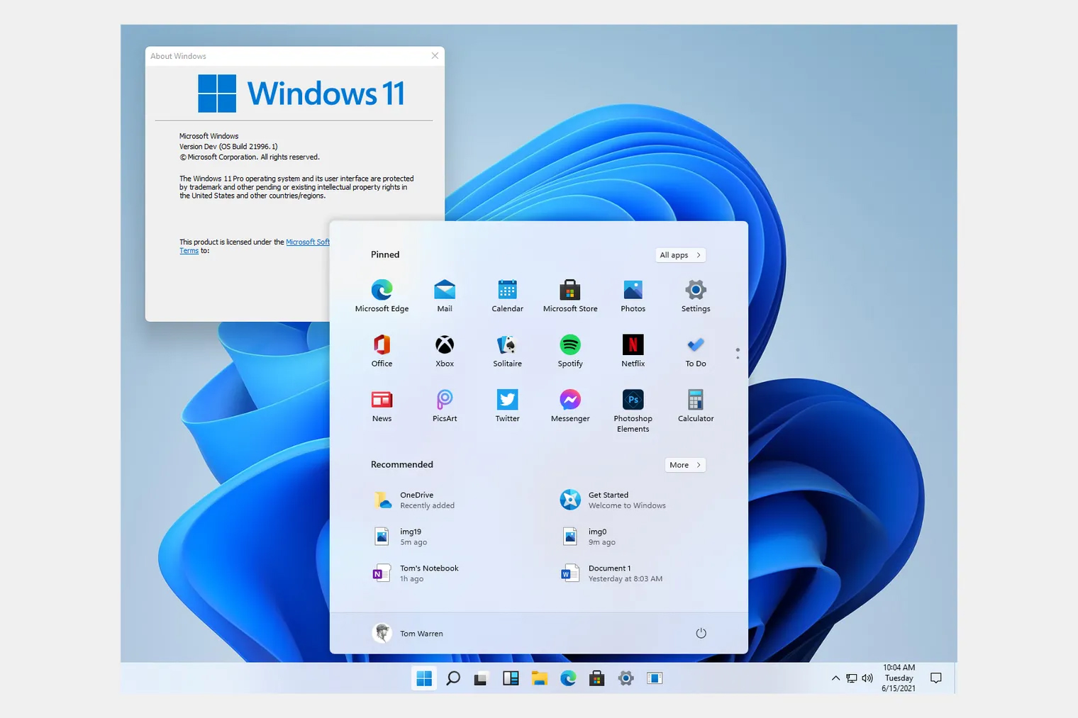 Windows 11 : la barre de tâches pourra adopter trois tailles