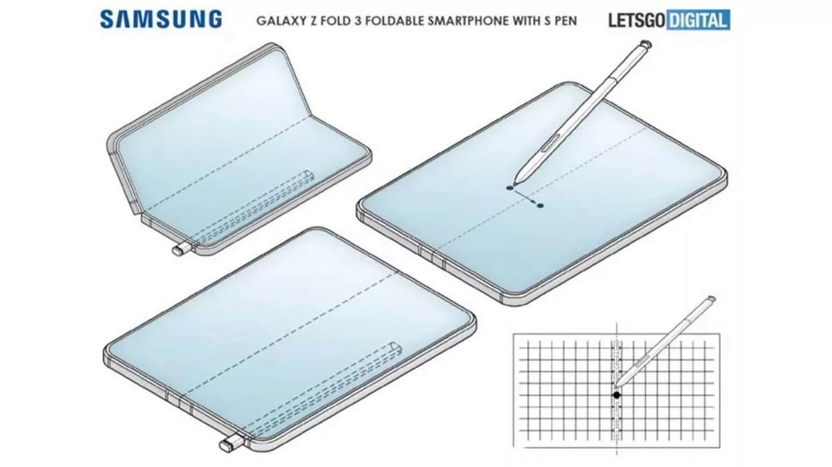 Z Fold 3 S-Pen © LetsGoDigital