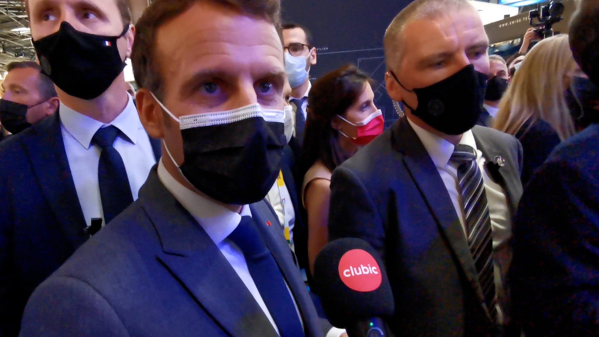VivaTech : Emmanuel Macron et Cédric O saluent le retour des grands salons (Vidéo Clubic)