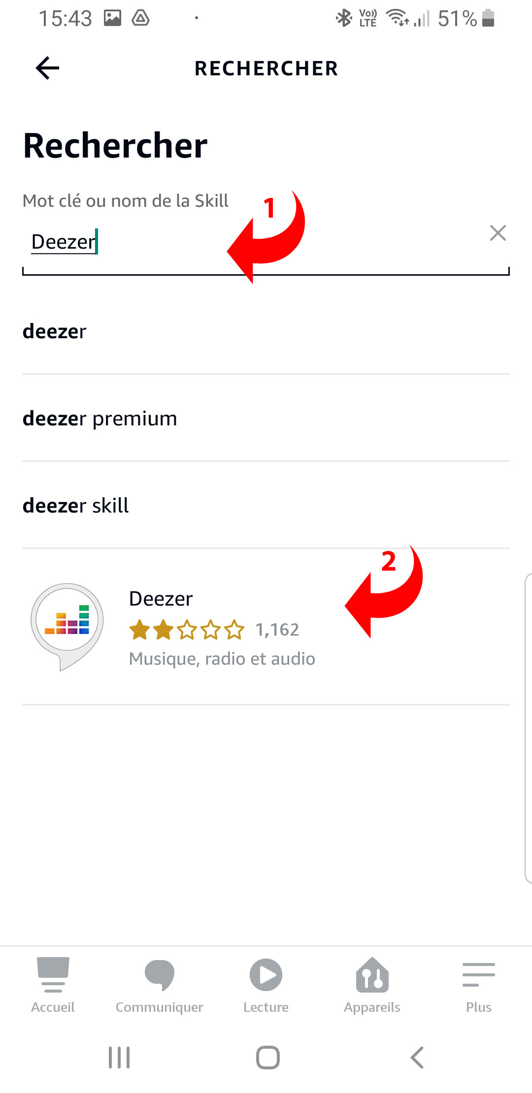 Deezer assistant vocal