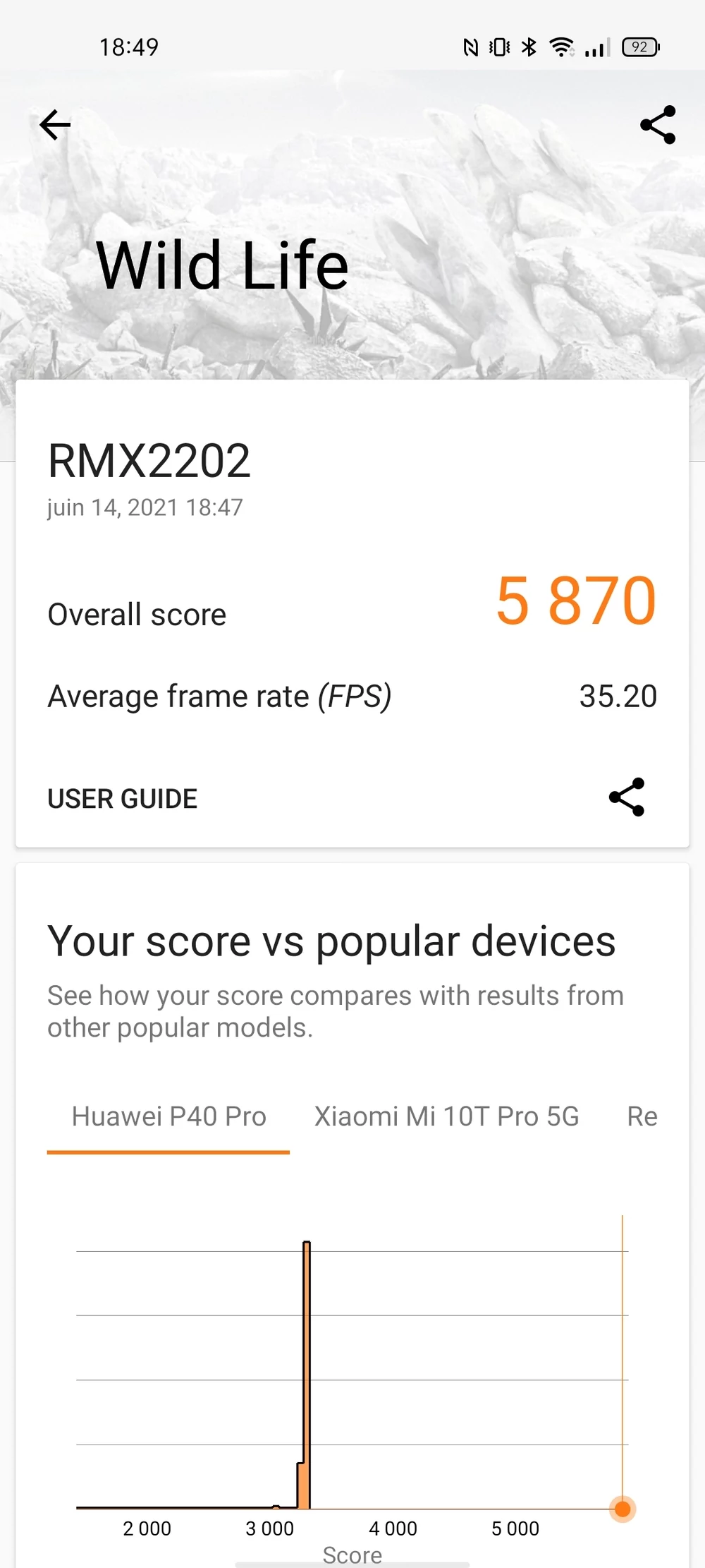 realme GT 5G © © Marc Mitrani pour Clubic