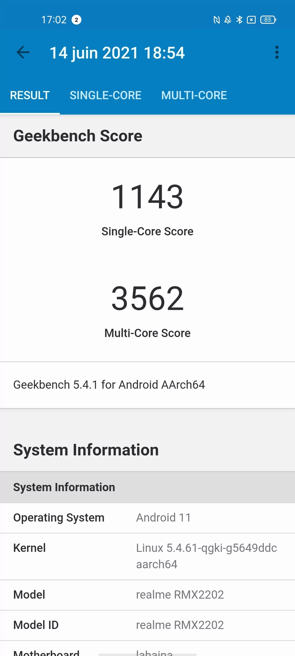 realme GT 5G © © Marc Mitrani pour Clubic