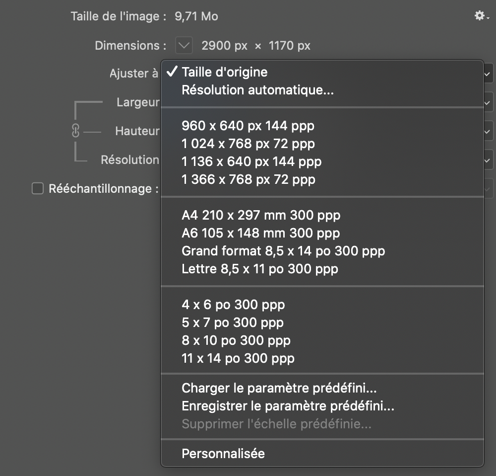 exemple des ajustements possible © Romain Duclos