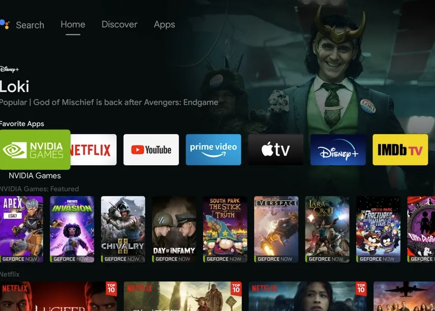 La NVIDIA Shield reçoit une nouvelle interface inspirée de Google TV