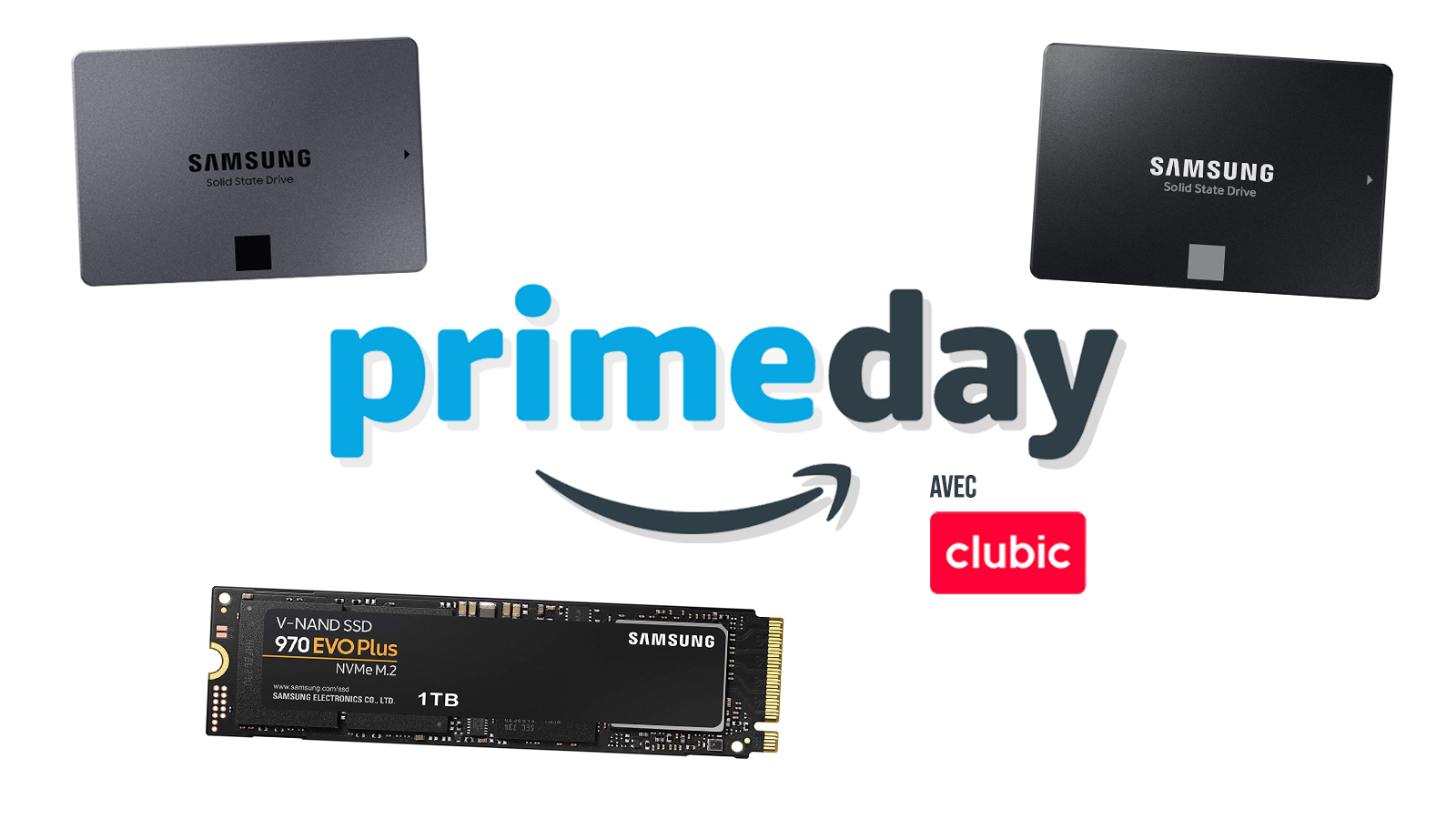 Prime Day Samsung : 3 promos immanquables sur les SSD internes sur Amazon