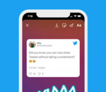 Twitter pour iOS permet intégrer ses tweets directement dans ses Stories Instagram