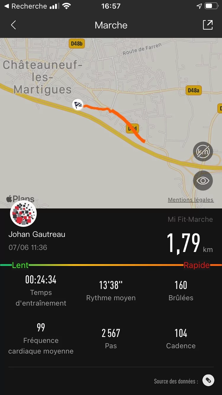 Xiaomi Mi Band 6 - Mi Fit 5 © Johan Gautreau