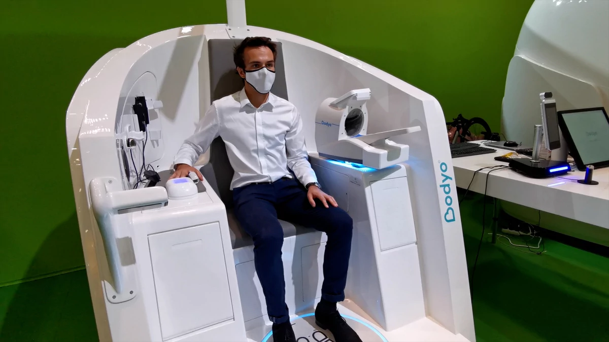 Health Lounge exercice © Alexandre Boero pour Clubic