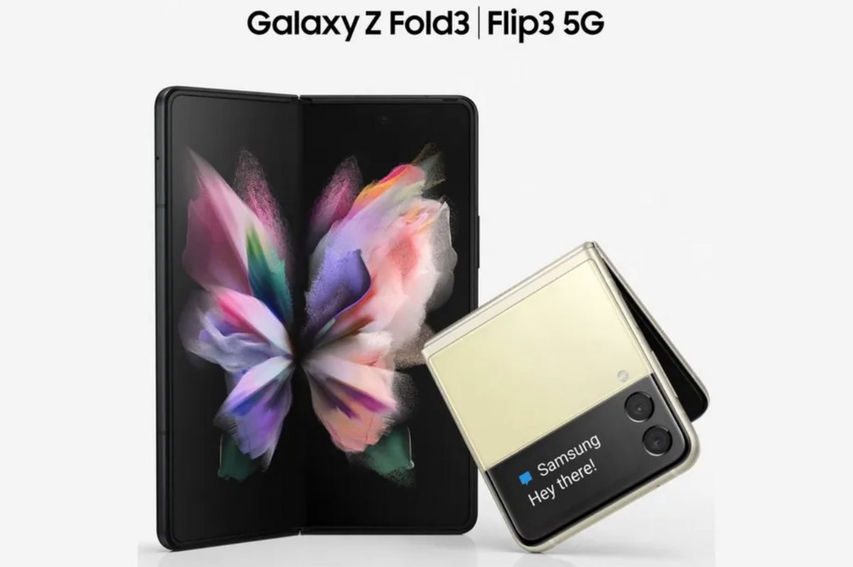 Samsung Galaxy Z Fold 3 Z Flip 3 © © Evan Blass