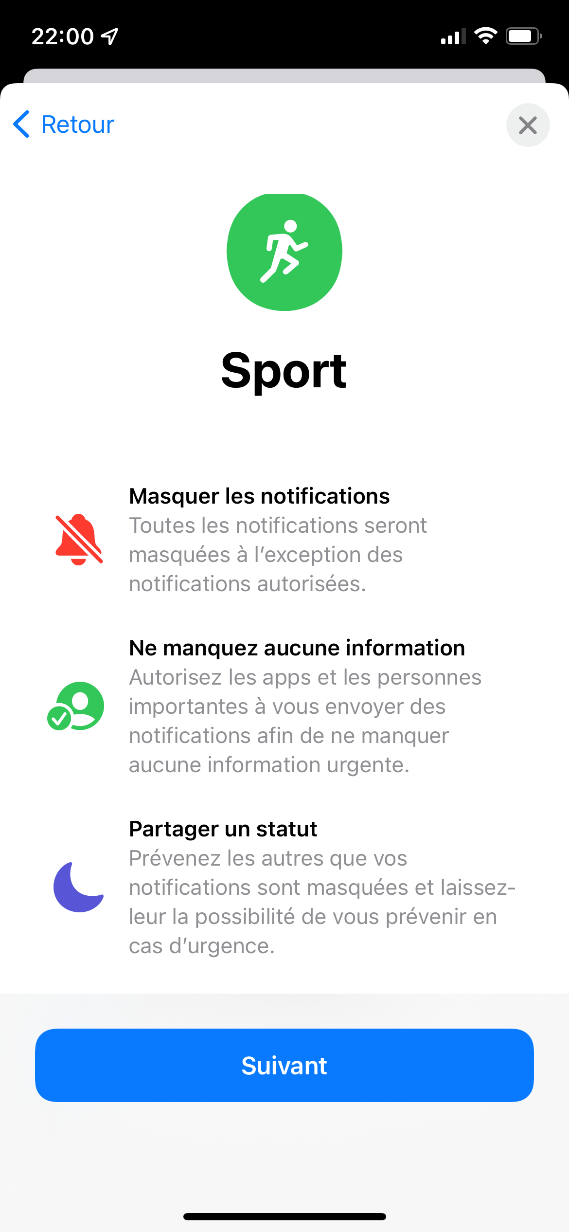 Focus iOS 15