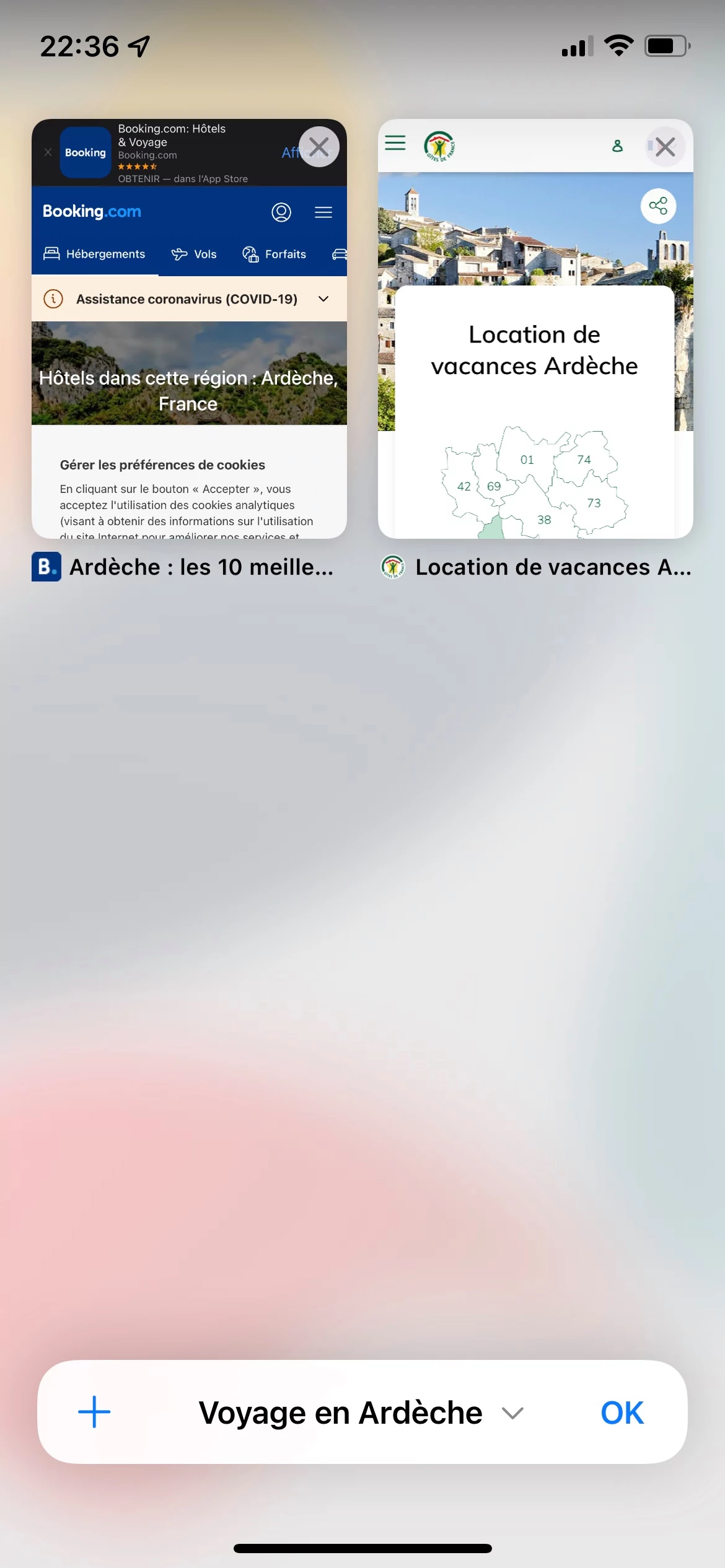 Safari iOS 15