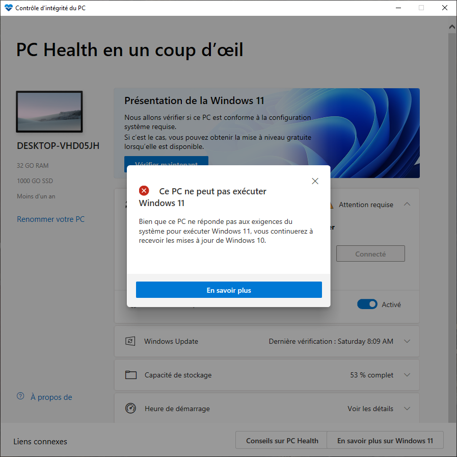 Windows PC Health Check © Nerces