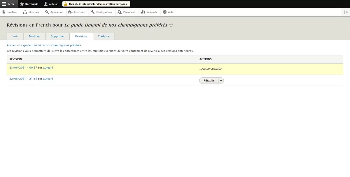 drupal_versions © P-E LAURENT