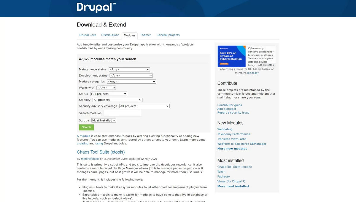 drupal_modules © P-E LAURENT