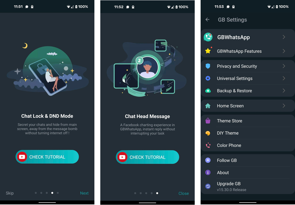 Télécharger GBWhatsApp (gratuit) Android, iOS - Clubic