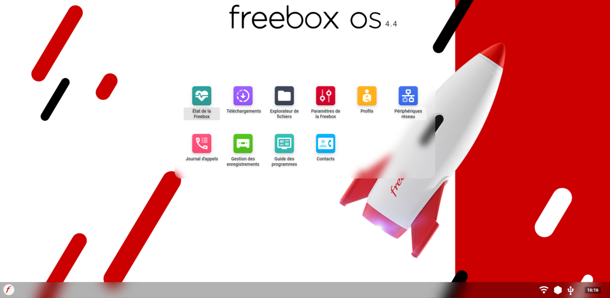 Freebox OS 4.4.0 © Clubic.com