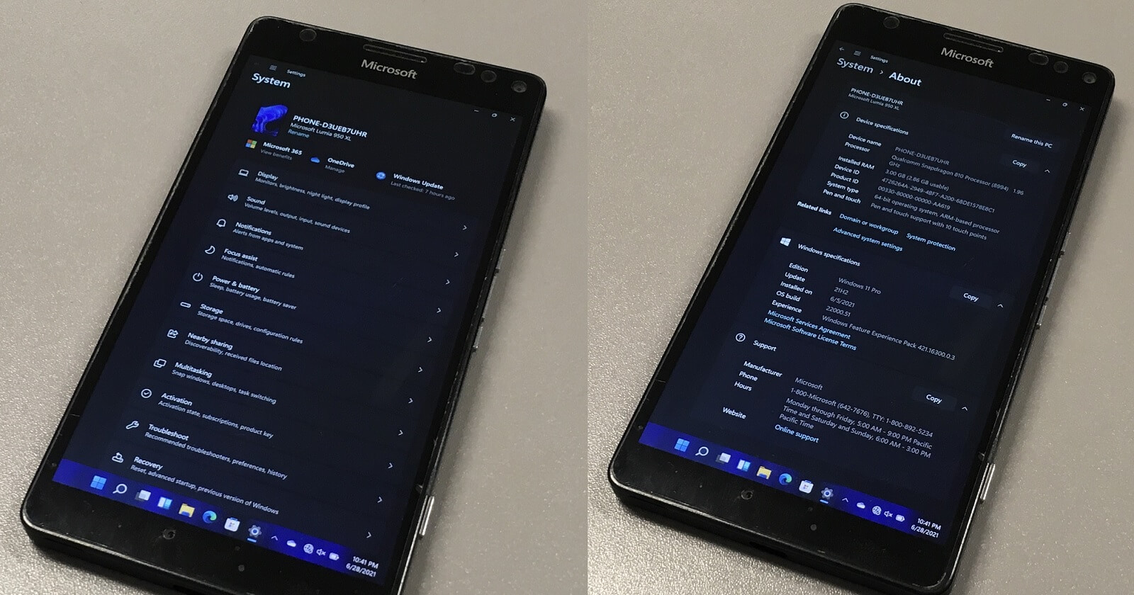 Windows 11 sur un smartphone ? Ça passe nickel !