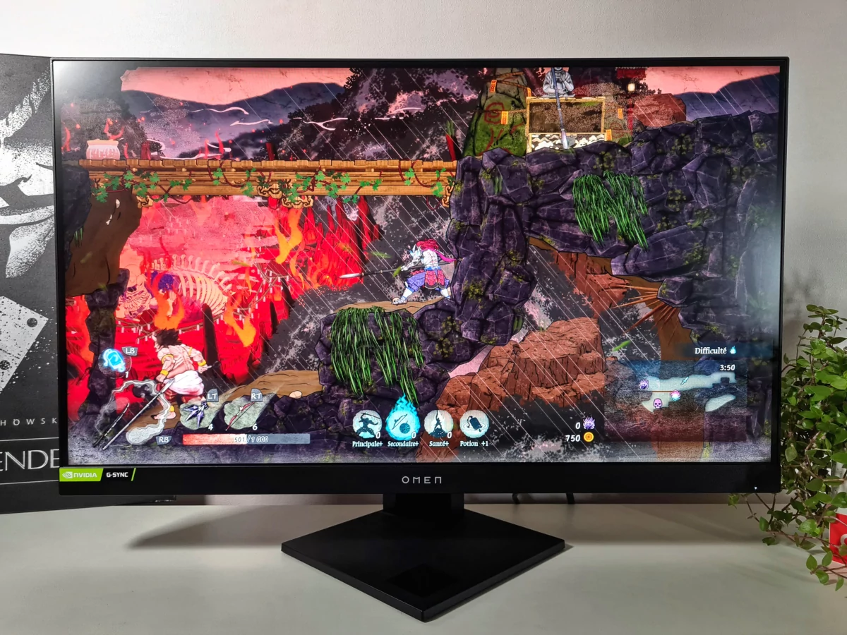 Test HP Omen 25i_3 © Matthieu Legouge
