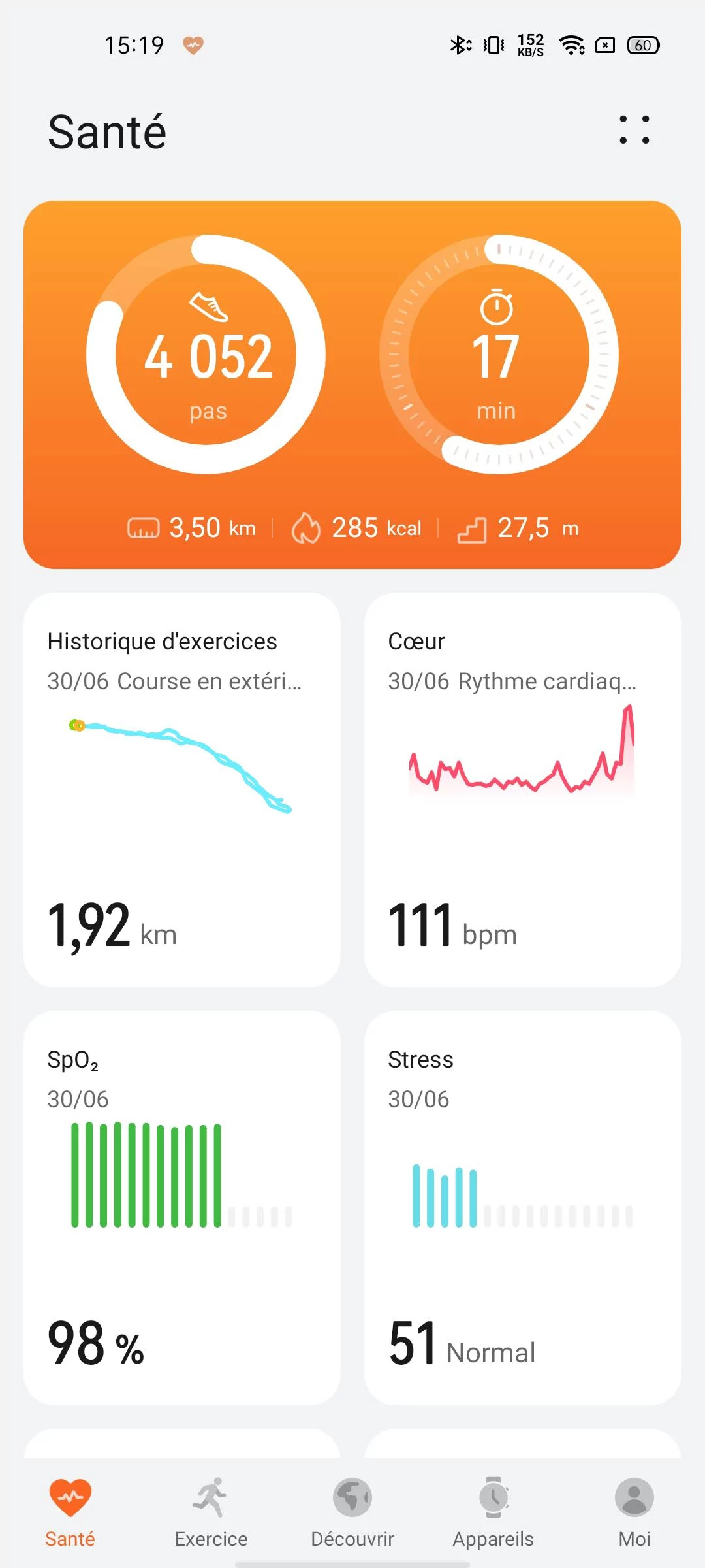Huawei Watch 3 - Huawei Santé © Johan Gautreau