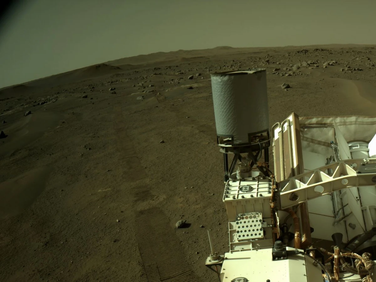 Perseverance trajet Séitah © NASA/JPL-Caltech