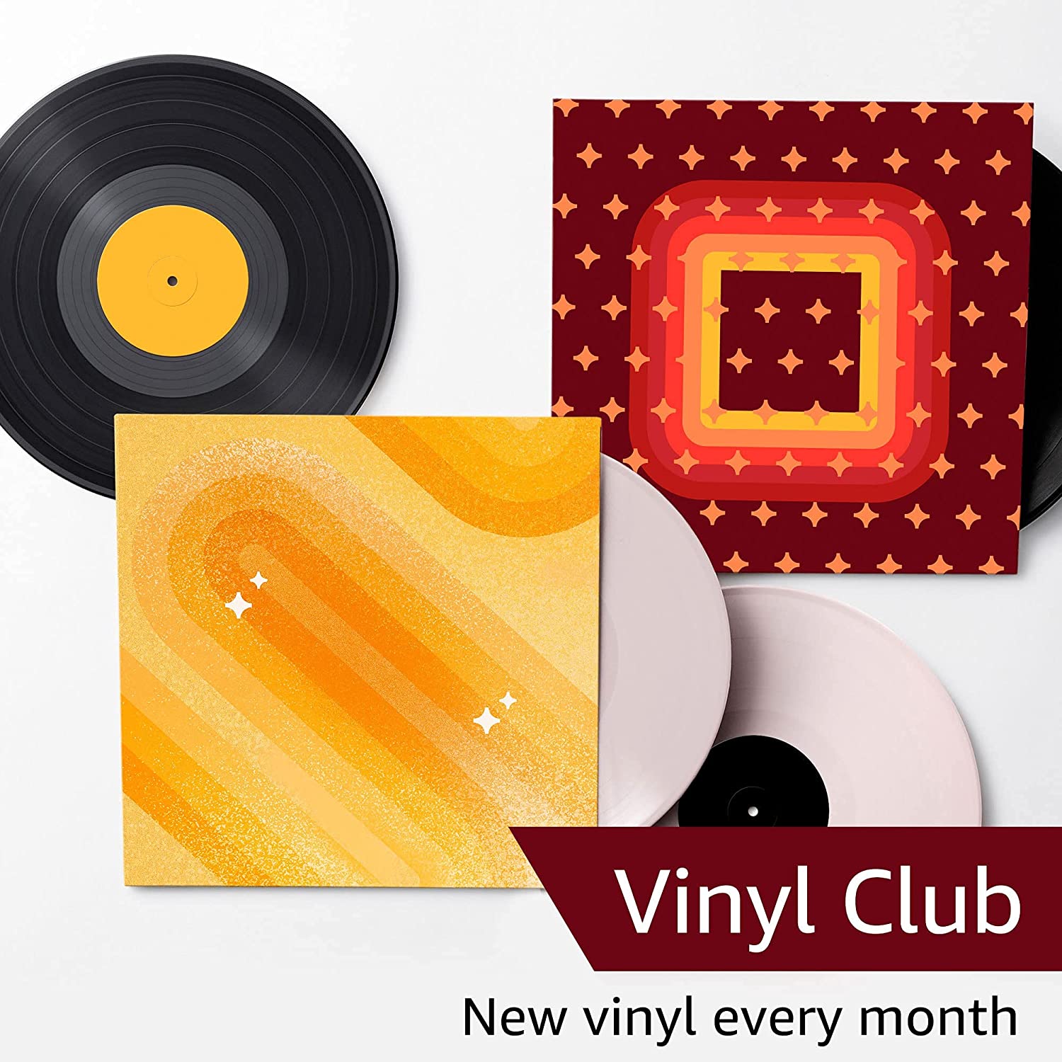 Amazon se lance dans le vinyle avec une box mensuelle 