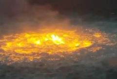 La vidéo choquante d'un œil de feu en plein milieu du Golfe du Mexique