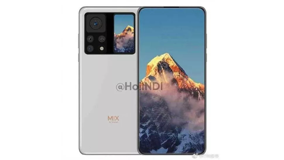 Le Xiaomi Mi Mix 4 lancé sans capteur photo frontal ? C'est ce que laisse penser cette fuite