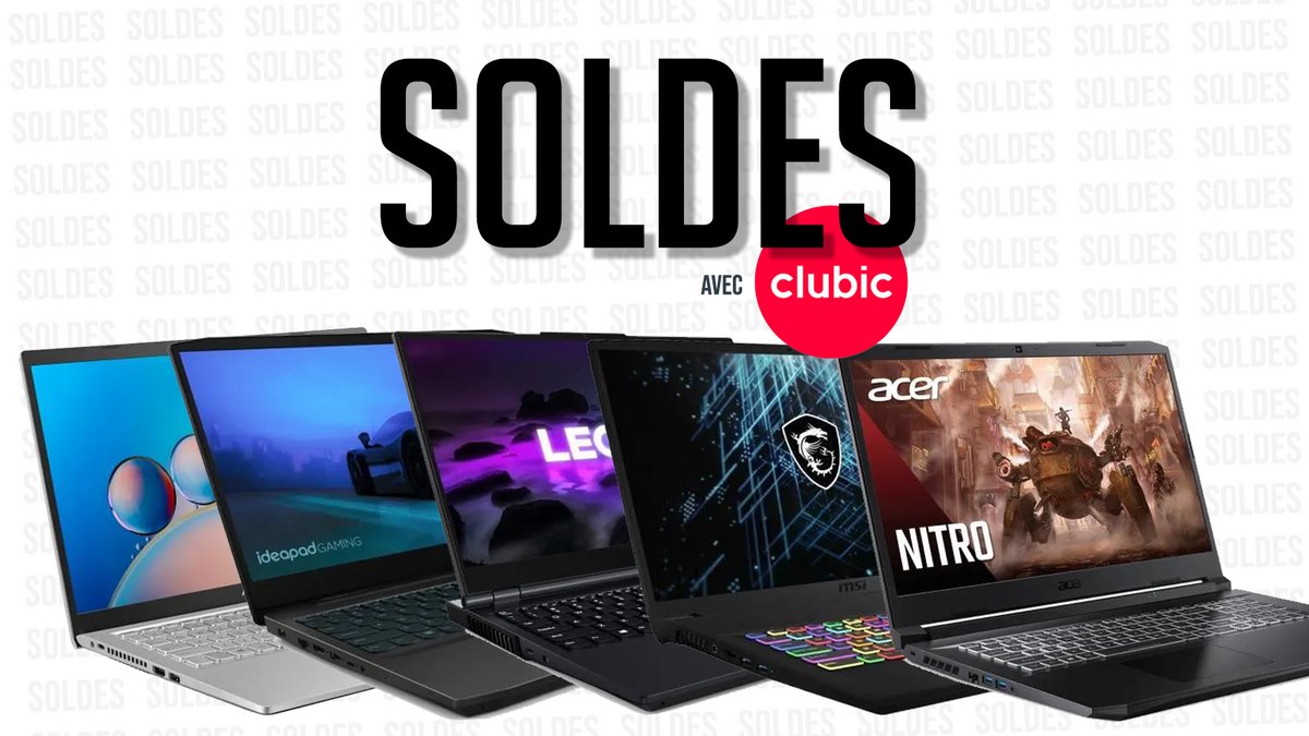 Top 5 offres PC portable en Soldes pour toutes les bourses chez Cdiscount