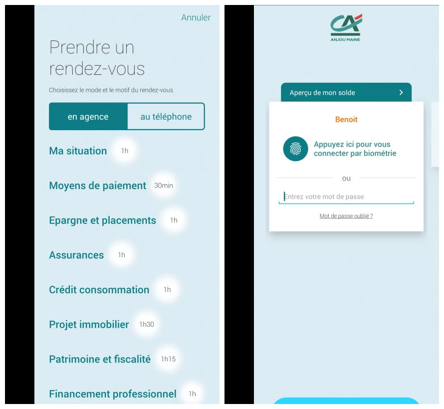 CA Ma Banque © Crédit Agricole