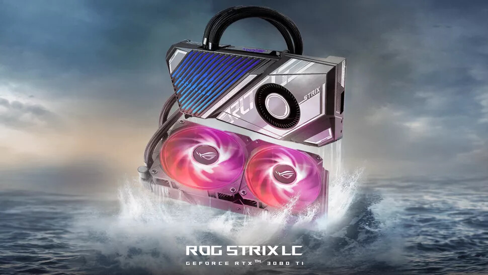 ASUS dévoile une belle RTX 3080 Ti ROG Strix LC à refroidissement hybride