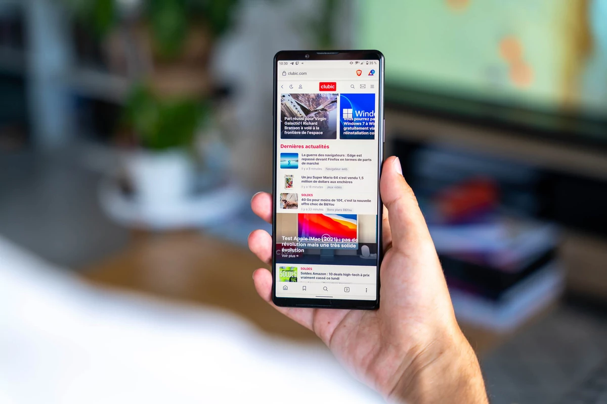 Sony Xperia 1 III test © © Pierre Crochart pour Clubic