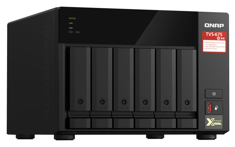 QNAP TVS-675 : son premier NAS avec processeur Zhaoxin arrive en France