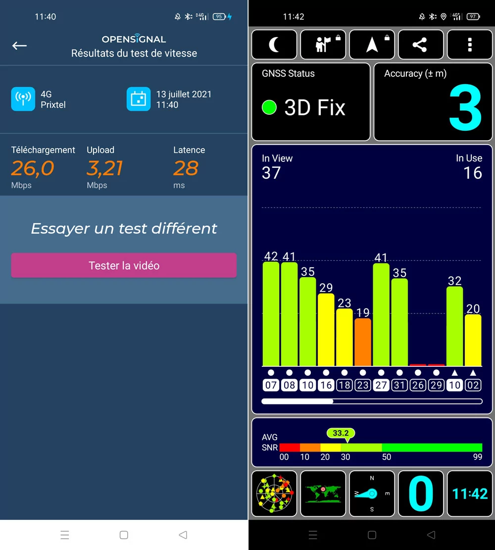reseau oppo find x3 lite