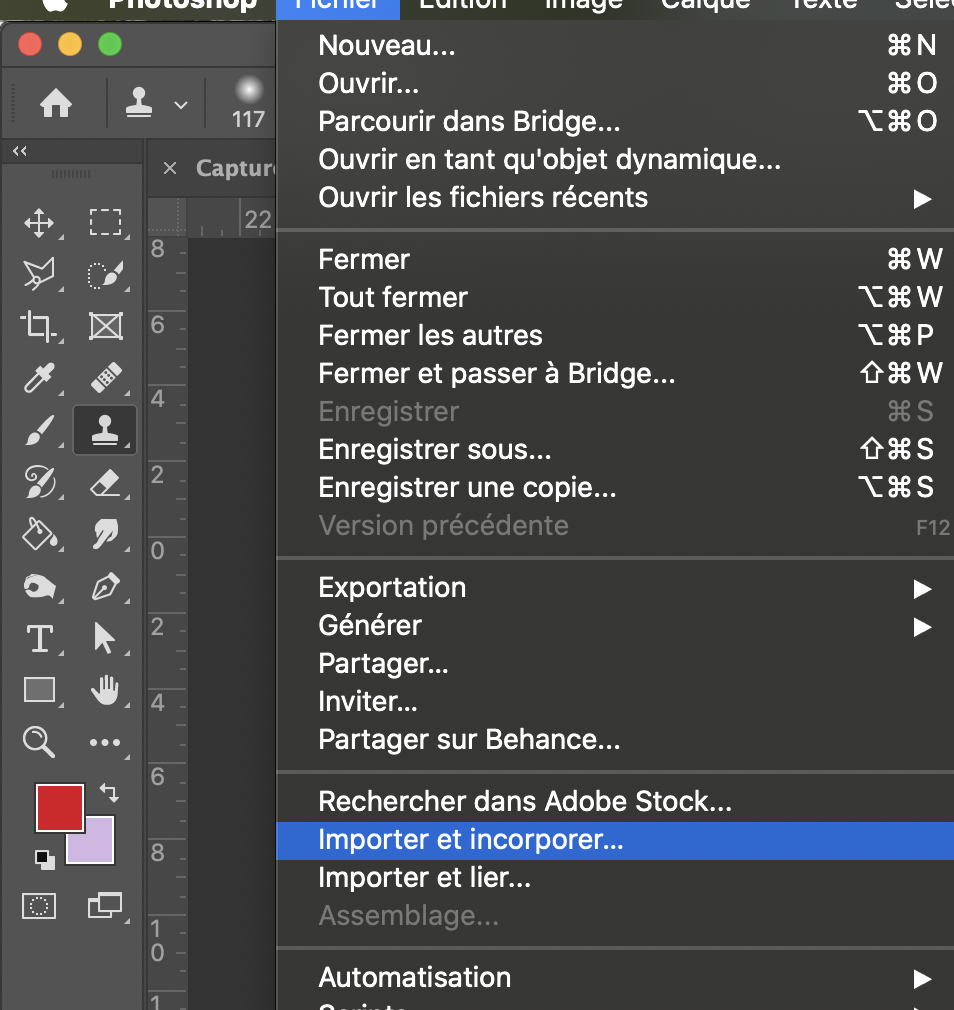 Import and embed © Romain Duclos