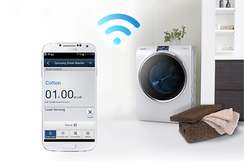 Samsung propose une application un peu trop curieuse pour une machine à laver connectée