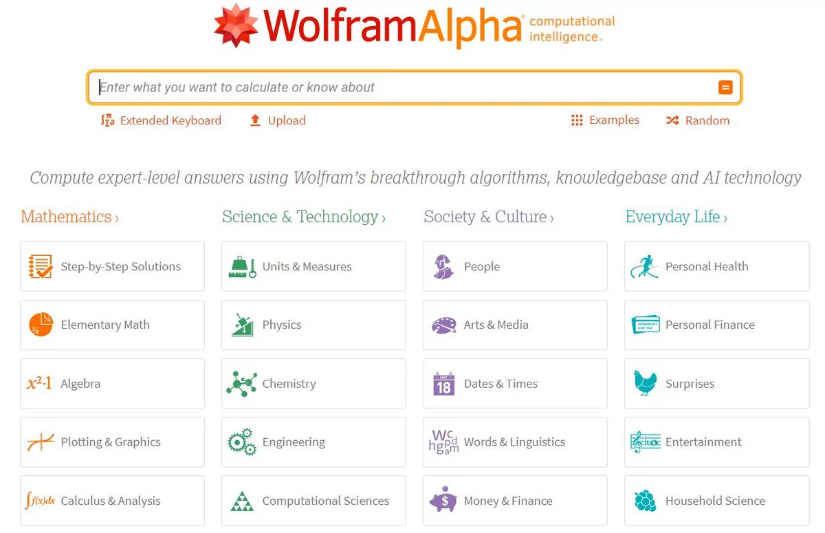 wolfgram alpha © Alexia Coué