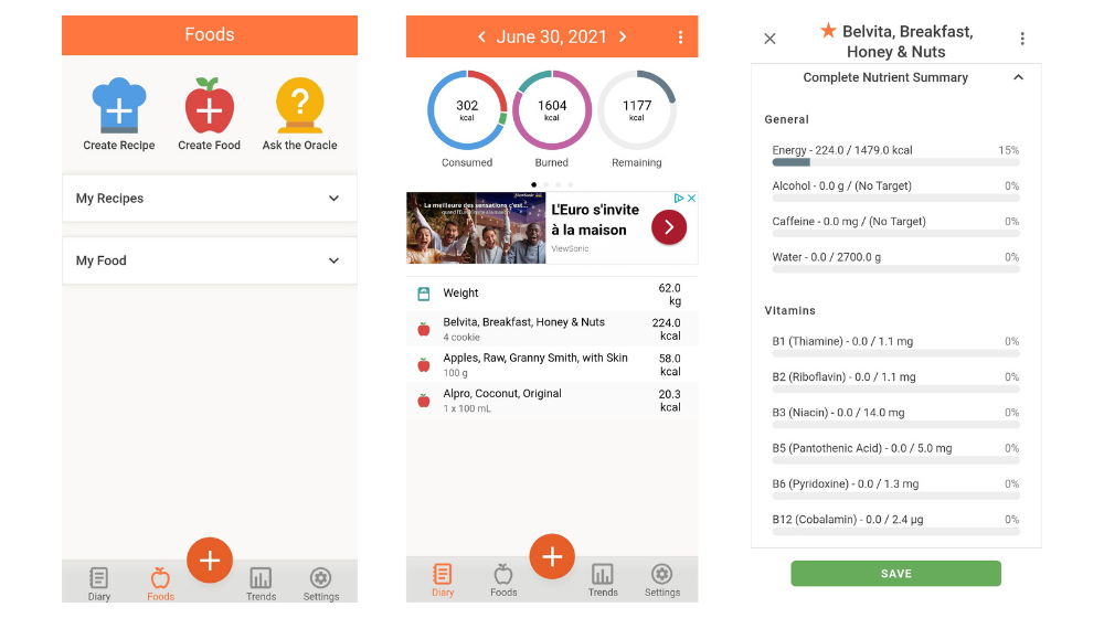 Cronometer1 © © Cronometer Software Inc.