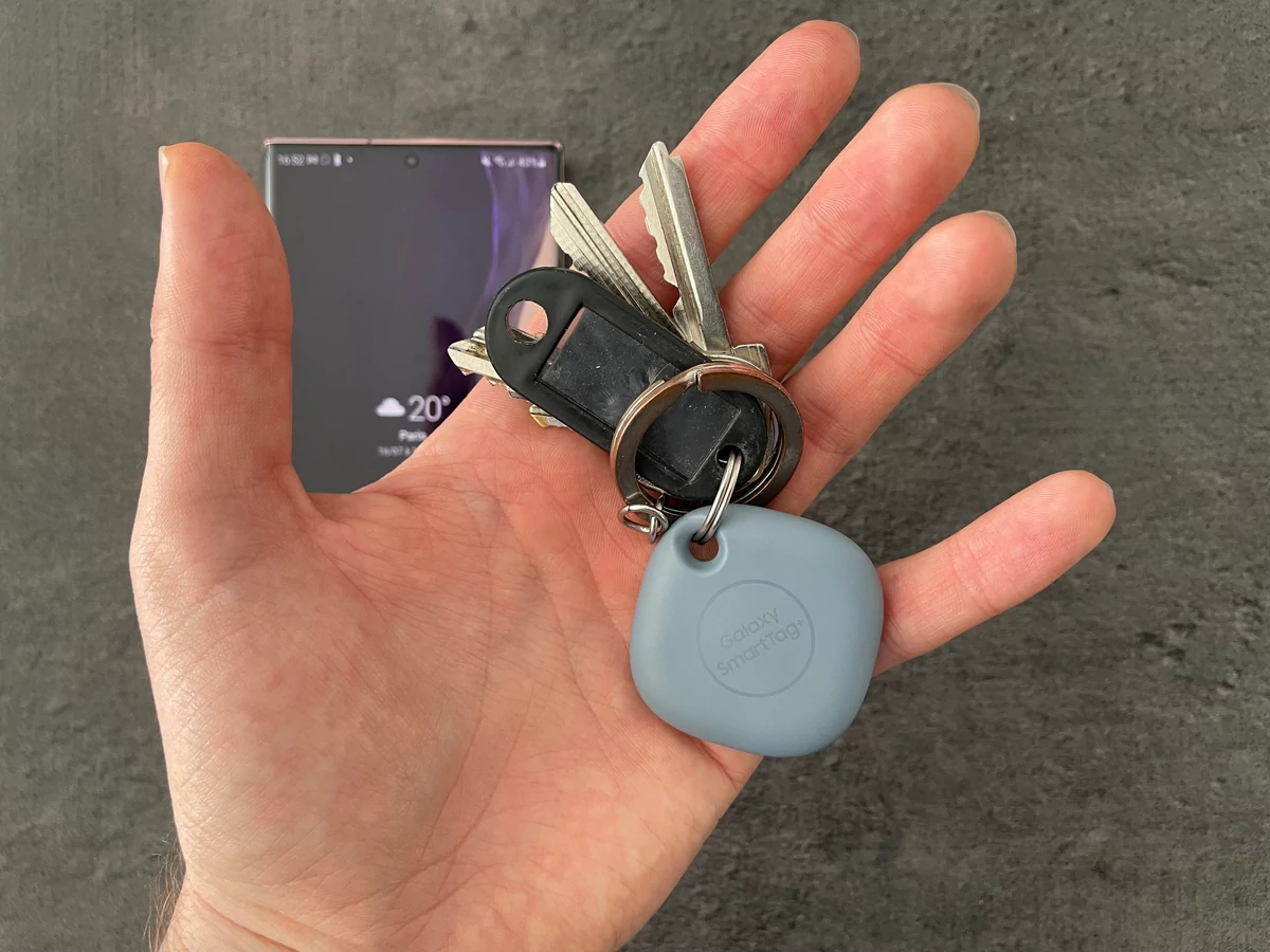 Test Samsung SmartTag+ © Mathieu Grumiaux pour Clubic