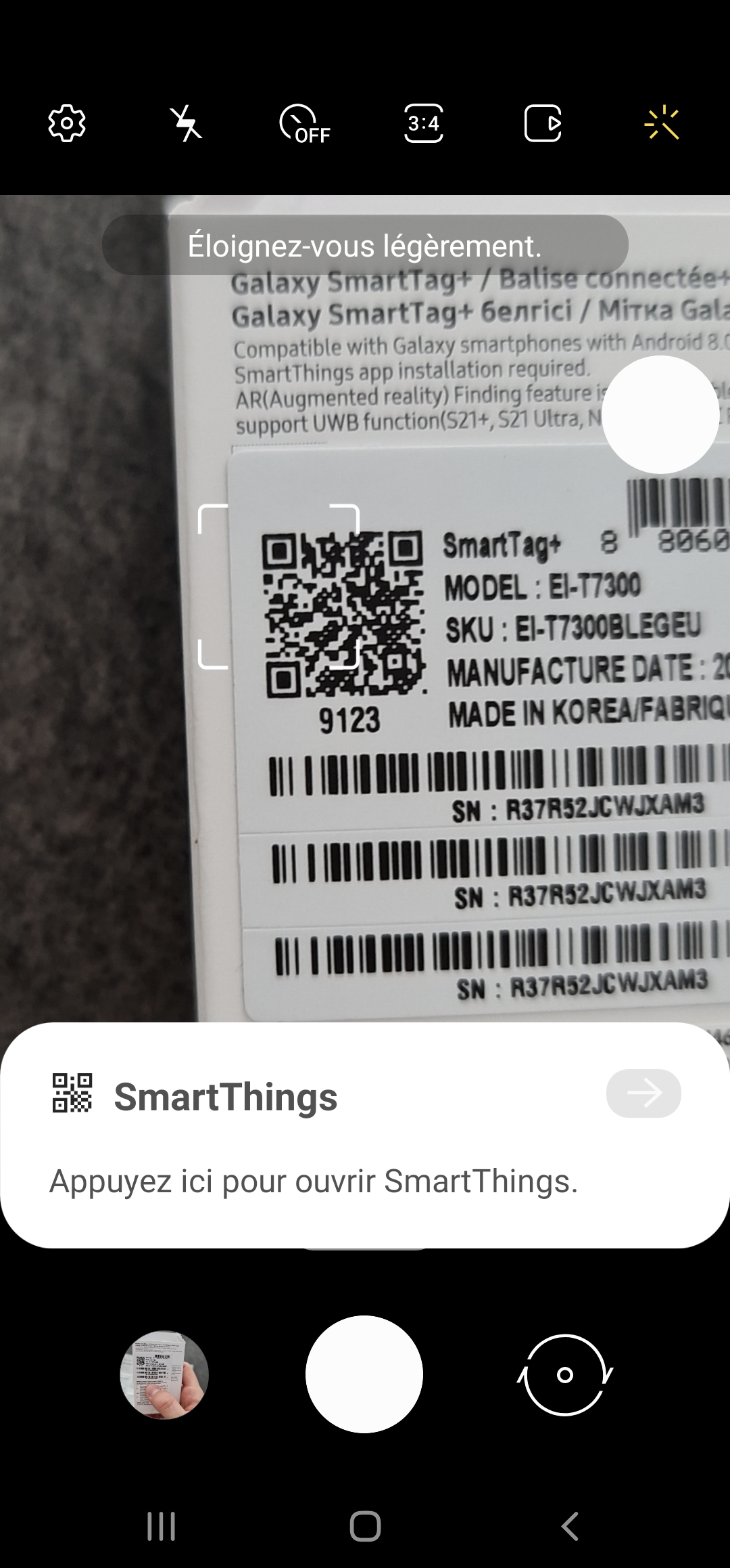 Test Samsung SmartTag+
