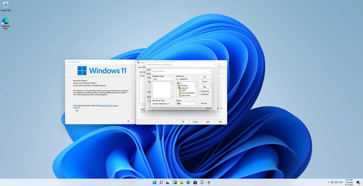 Windows 3.0 sur Windows 11 © Reddit