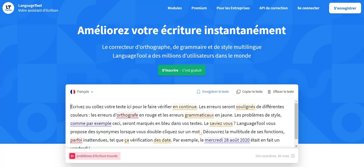 LanguageTool © Alexia Coué