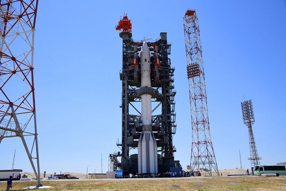 MLM Nauka lanceur Proton © Roscosmos/TsENKI