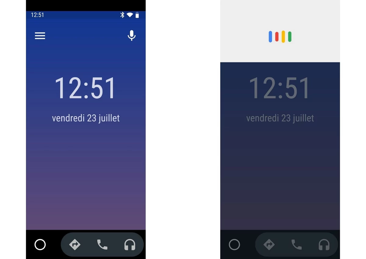 Android Auto screen 1