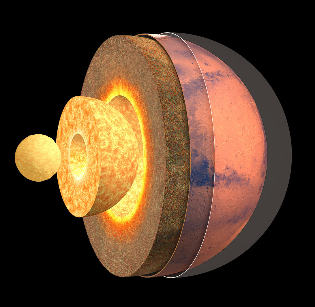 La structure interne de Mars révèle ses secrets grâce à la mission Insight