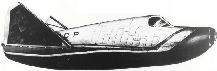 BOR navette prototype Bor-4 vue de cote © URSS/DR