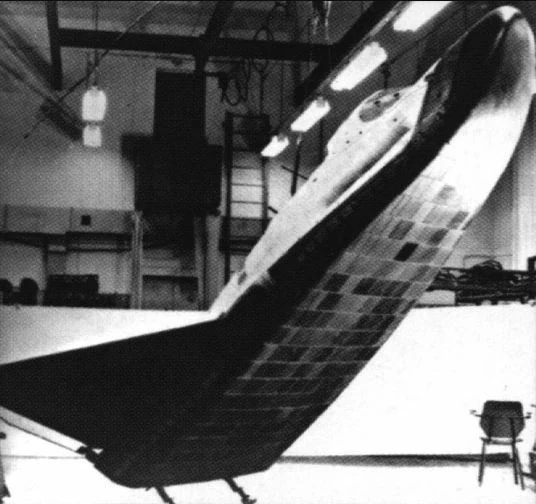 BOR navette prototype Bor-4 de dessous © URSS/DR