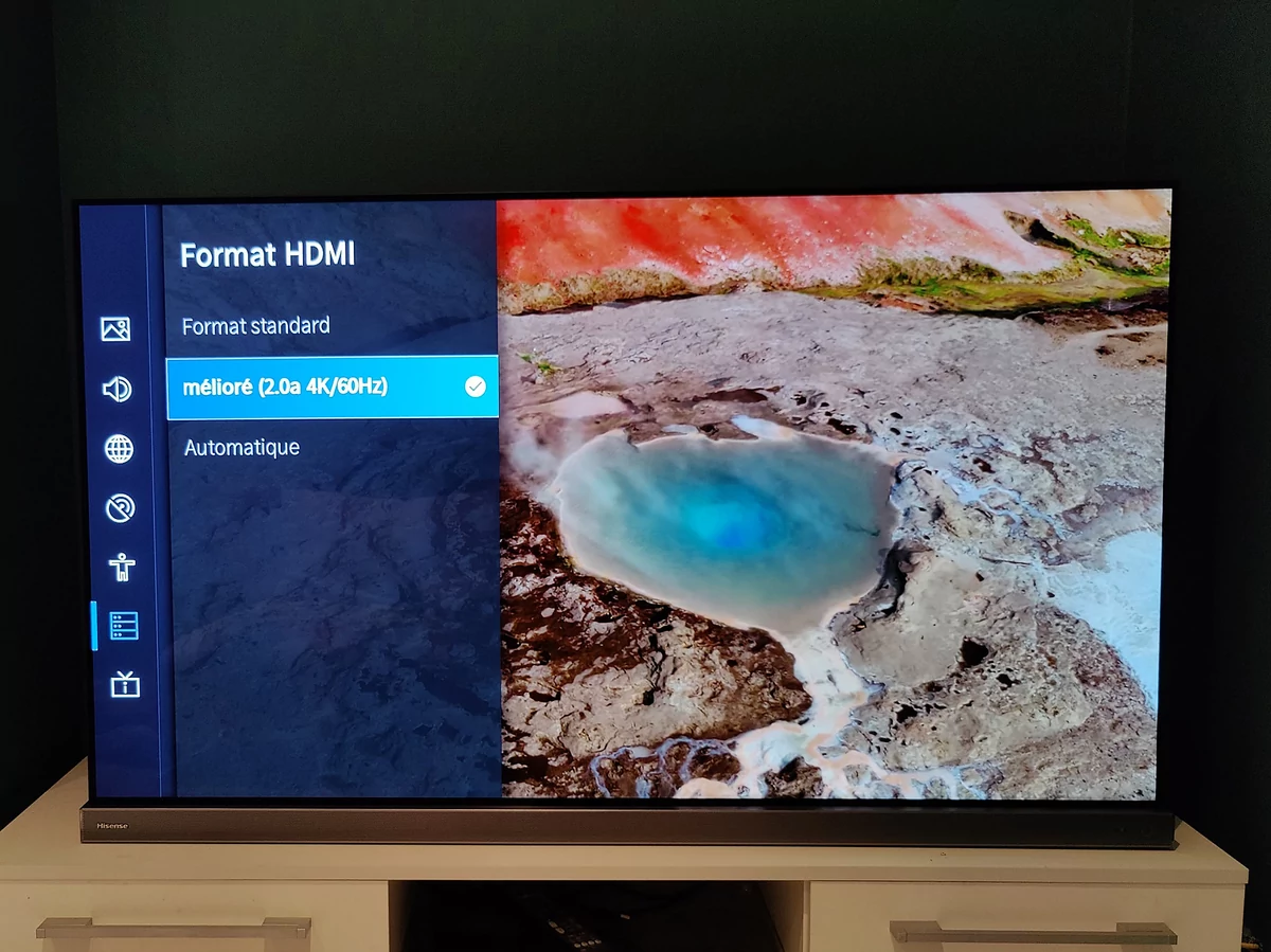 hisense 55a9g hdmi 2.1