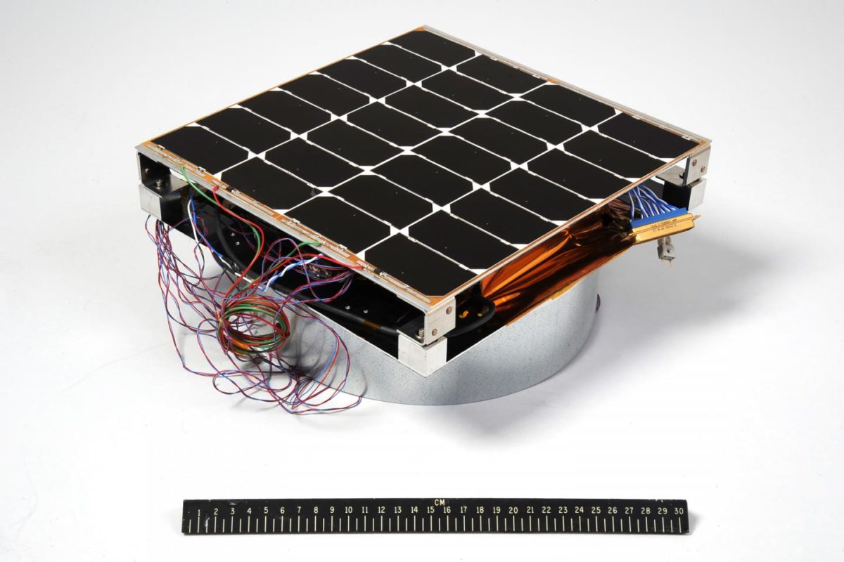Le module solaire américain, actuellement dans l&#039;espace - © U.S. Naval Research Laboratory 