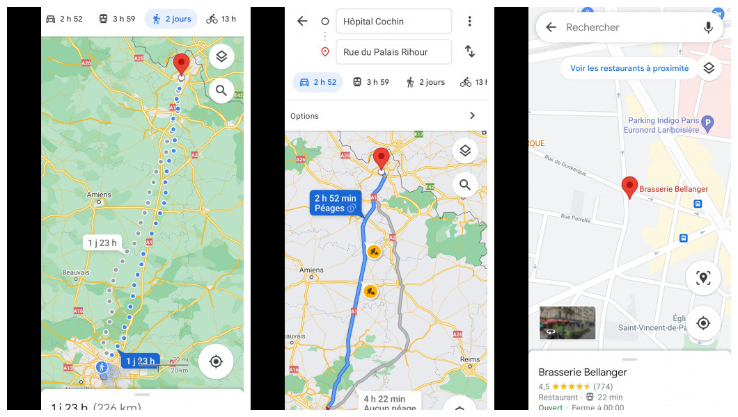 Télécharger Google Maps pour Android (gratuit)  Clubic