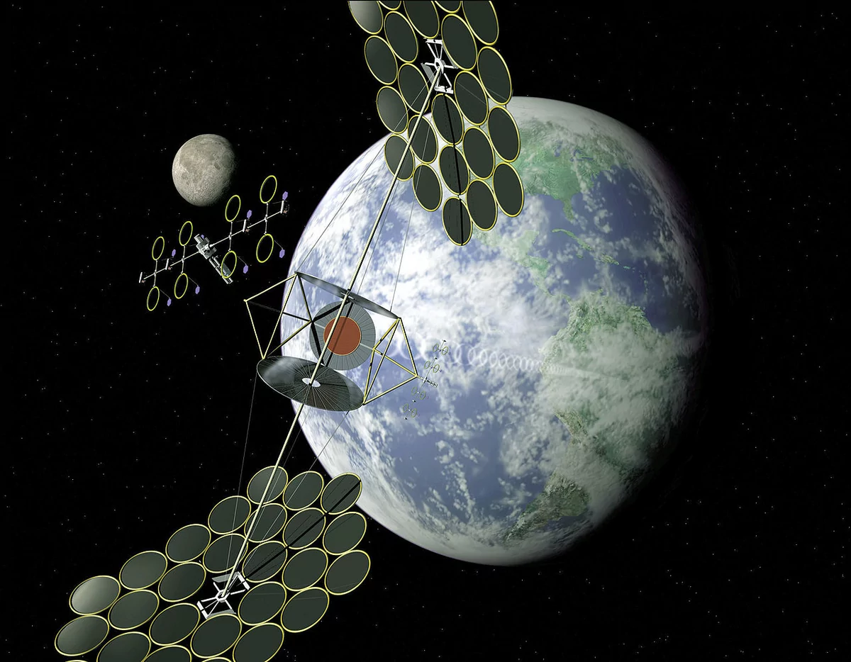Space-Based Solar Power © NASA